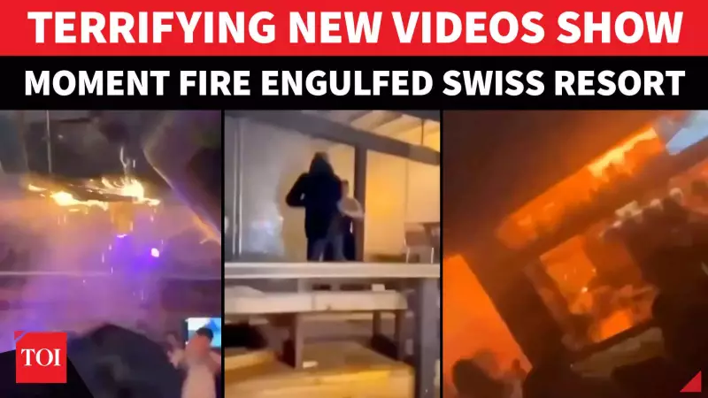 Swiss Ski Resort Bar Fire: New Videos Show Panic, 40 Dead, 110 Injured