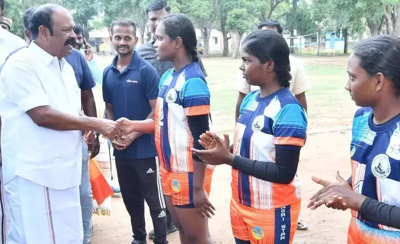 Tamil Nadu's 'Ithu Namma Attam' Youth Sports Festival Kicks Off in Sivaganga District