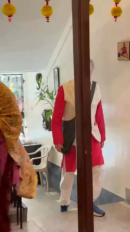 Tanusree Shankar Hosts Jhumpa Lahiri and Husband for Saraswati Puja Celebrations