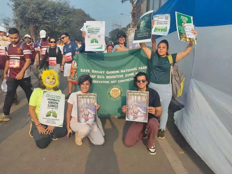 Tata Mumbai Marathon: Runners Champion Stray Dogs and National Park Causes