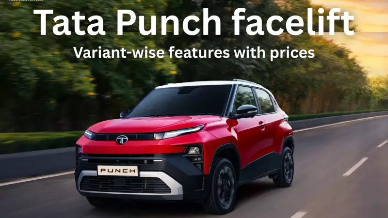 Tata Punch Facelift Launched in India: Prices Start at Rs 5.59 Lakh