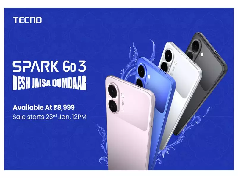 Tecno Spark Go 3 Launches with Top Durability for Daily Use