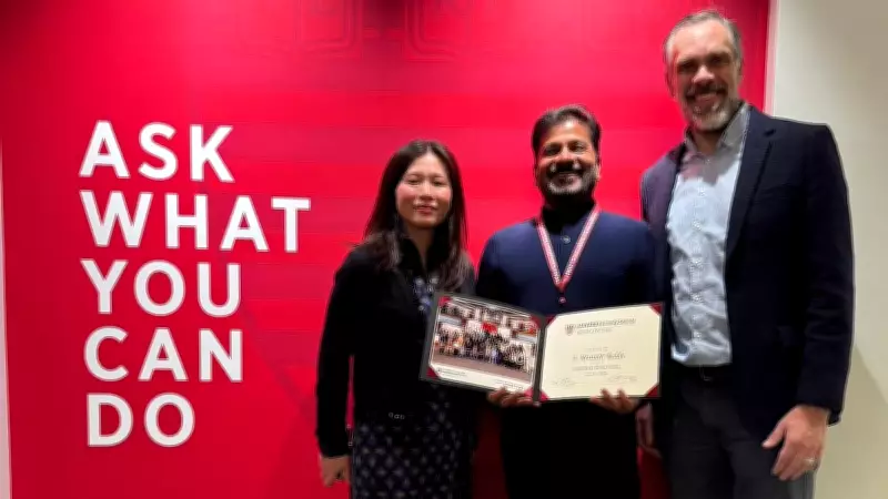 Telangana CM Revanth Reddy Completes Harvard Leadership Programme, Invited by Indian Students