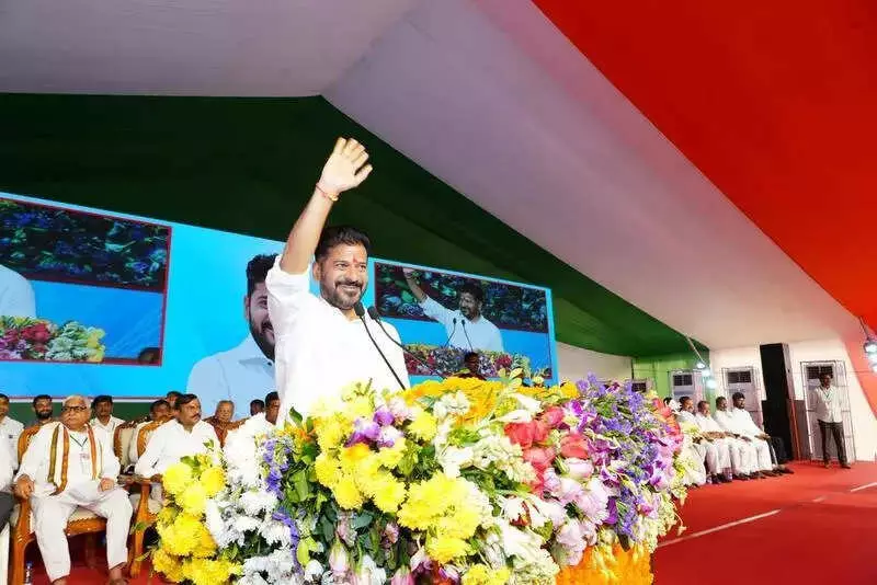 Telangana CM Revanth Reddy Vows to Fill All Govt Vacancies, Attacks BRS Record