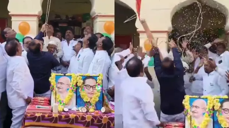 Telangana Minister's Close Call: Flagpole Collapses at Hyderabad Republic Day Event