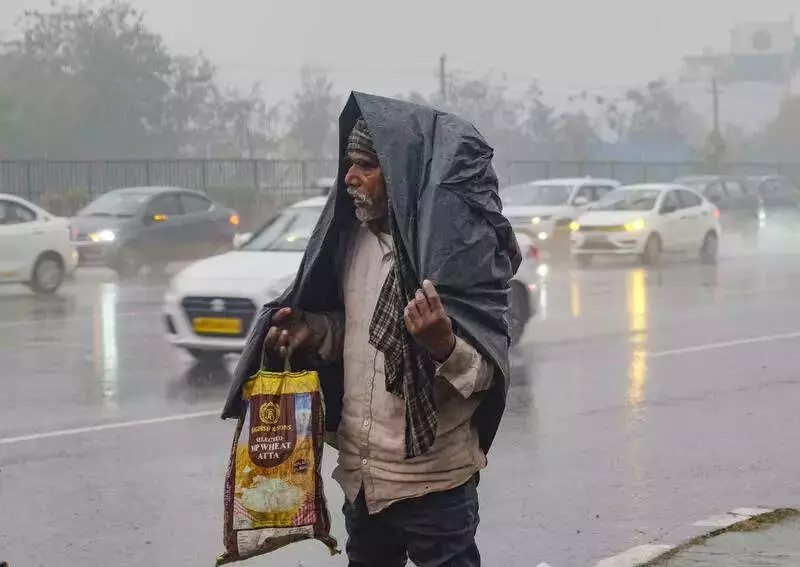 Temperature Plunge and Heavy Rains Hit Punjab, Haryana, and Himachal Pradesh