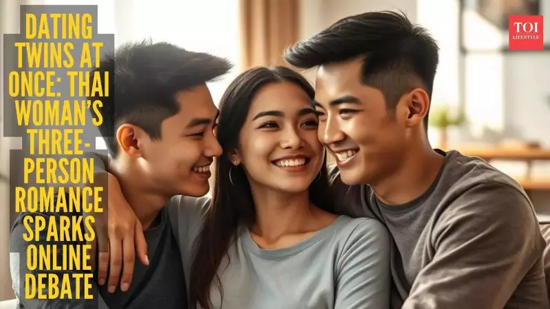 Thai Woman's Unconventional Relationship with Twin Brothers Sparks Online Debate