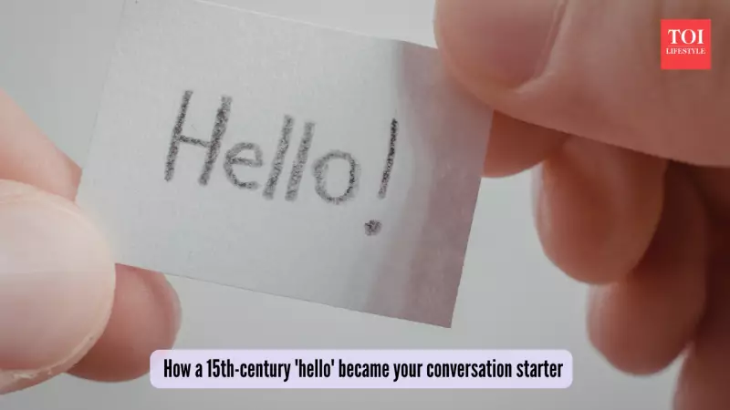 The Journey of 'Hello': From 15th Century Ferrymen to Your Phone Screen