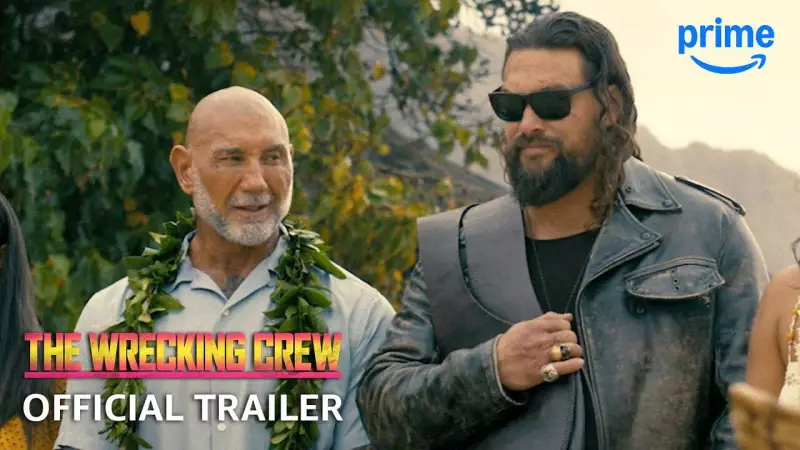 The Wrecking Crew Official Trailer Released: Jason Momoa and Dave Bautista Star