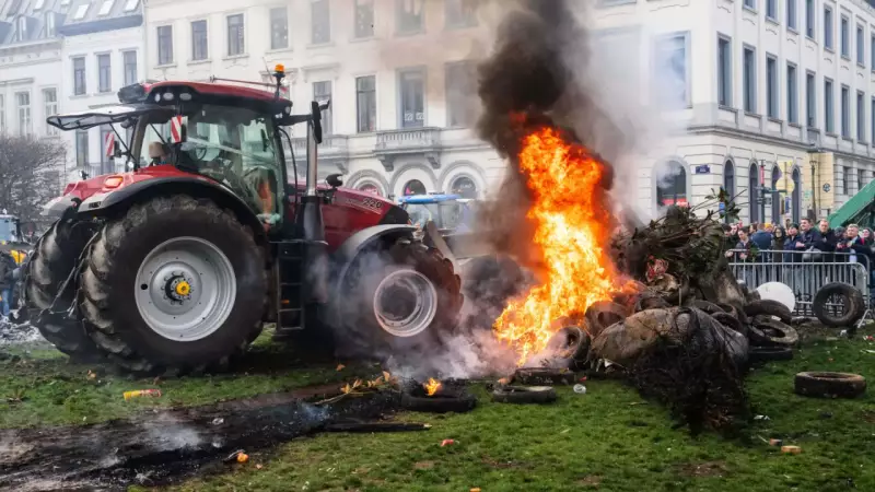 Thousands of Irish Farmers Protest EU-Mercosur Deal, Fear Cheap Beef Imports