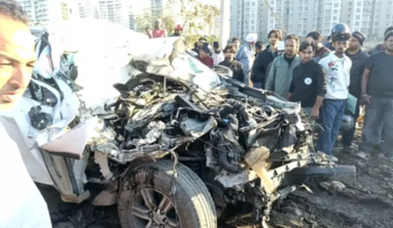Three Dead, Seven Injured in Chandigarh Airport Road Collision Between SUV and Auto-Rickshaw