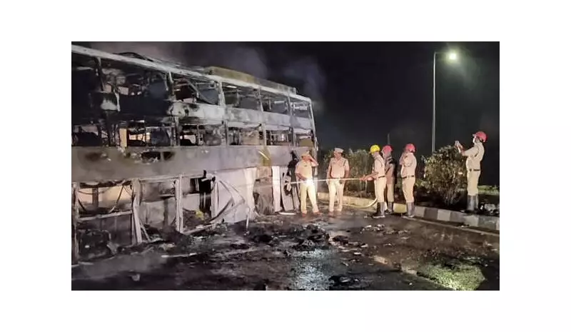 Three Killed in Andhra Pradesh Sleeper Bus-Truck Collision, Heroic Rescue Saves Lives