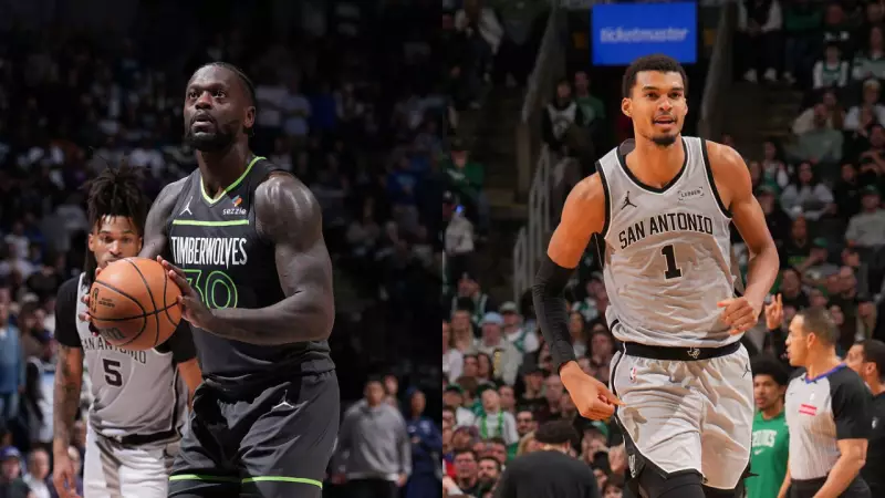 Timberwolves Snatch 1-Point Win Over Spurs; Randle's Wembanyama Staredown Goes Viral