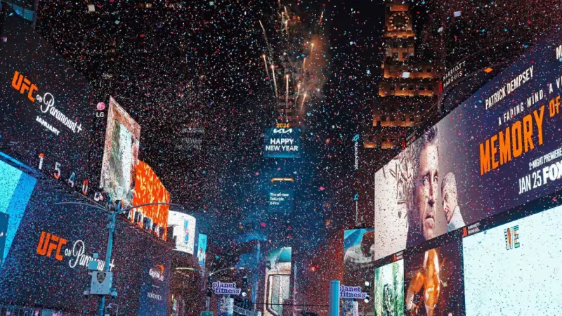 Times Square Welcomes 2026 with Record-Breaking Constellation Ball