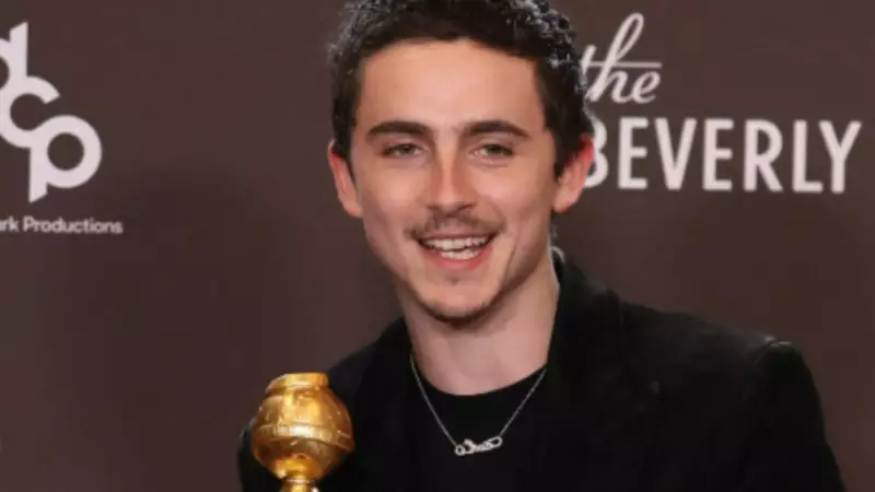 Timothée Chalamet Wins First Golden Globe, Shares Heartfelt Gratitude Message