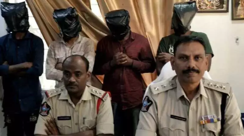 Tirupati Police Bust Ganja Racket, Arrest 4 Smugglers & Seize 1.2 Kg