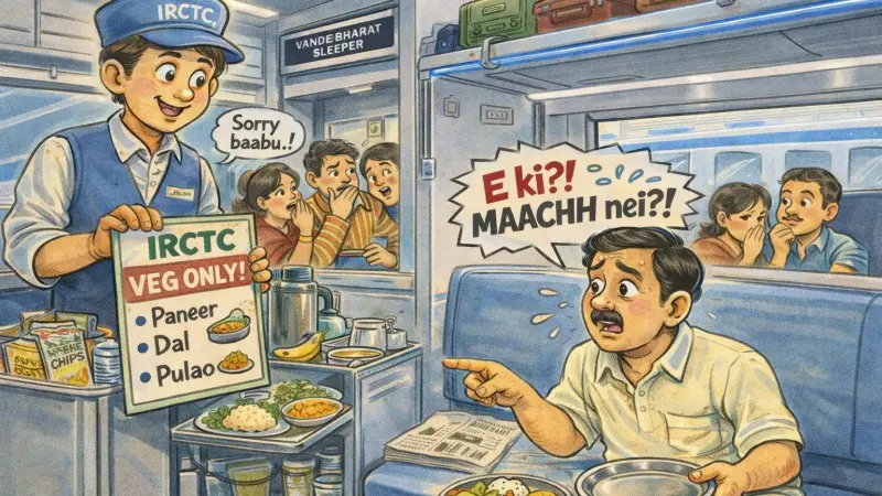 TMC Slams Centre Over Vegetarian-Only Menu on Vande Bharat Sleeper Train