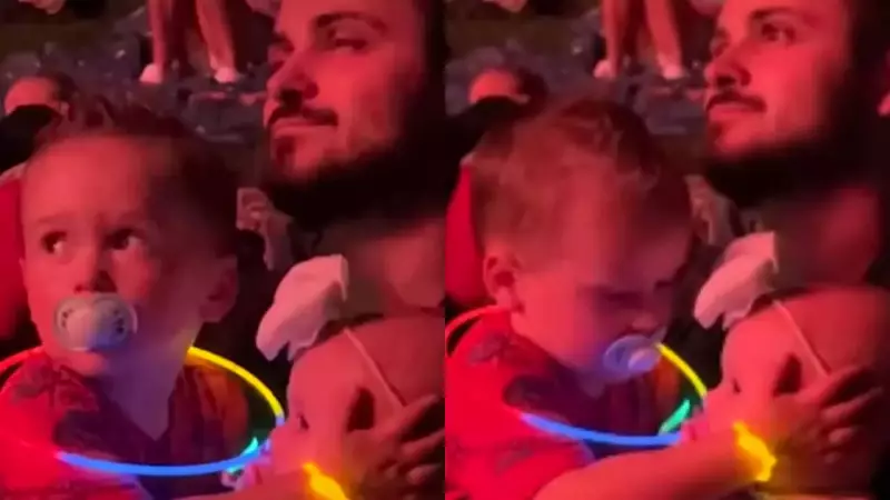 Toddler's Viral Act: Big Brother Shields Baby Sister from Fireworks Noise