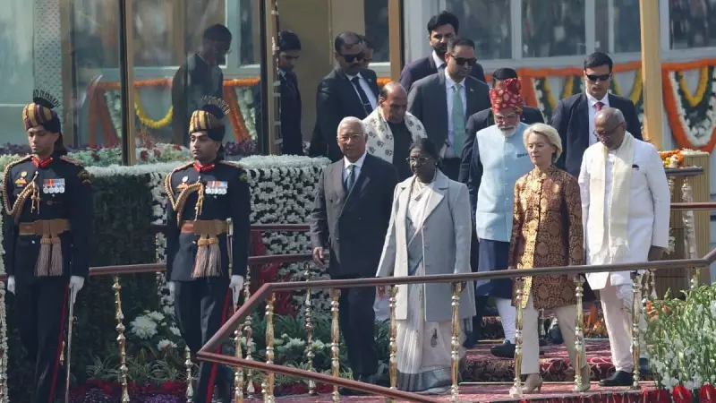Top EU Leaders Witness India's Grand Republic Day Parade in New Delhi