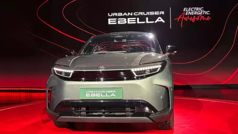 Toyota Enters Mass EV Market with Urban Cruiser Ebella SUV