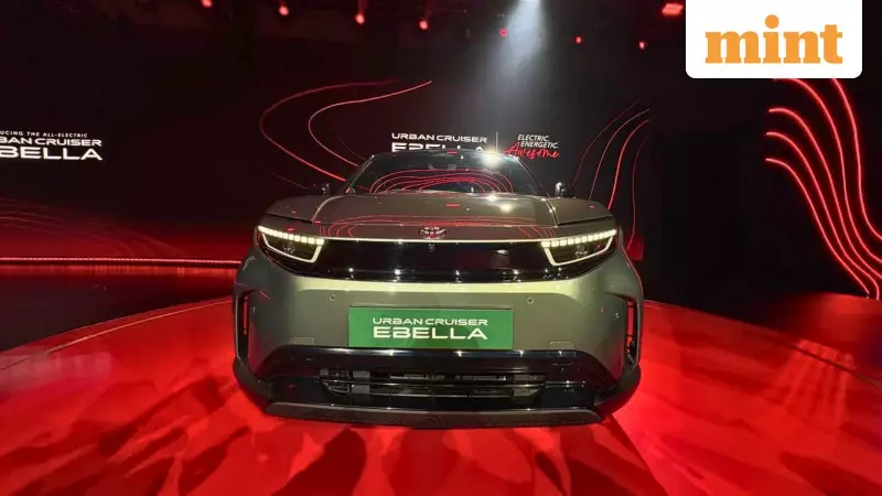 Toyota Urban Cruiser Ebella: India's First Electric SUV with Variants, Features & Pricing