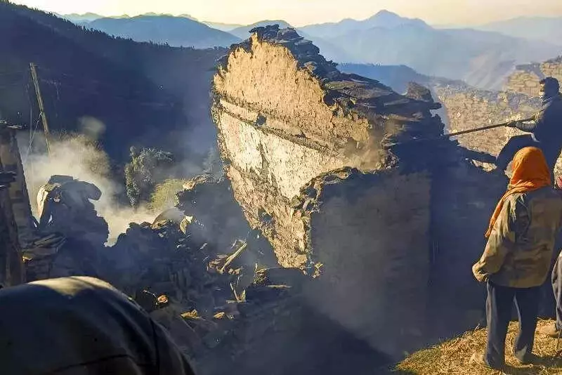 Tragic Fire in Himachal Village Kills Six Family Members on Makar Sankranti