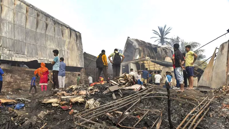 Tragic Warehouse Fire in South 24 Parganas Claims 8 Lives, Rescue Operations Continue