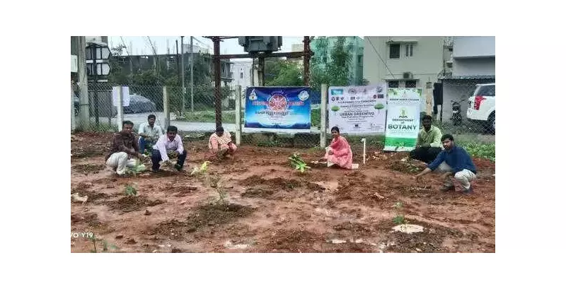 Trichy Corporation Launches Dense Tree Planting Drive Under NCAP to Combat Air Pollution