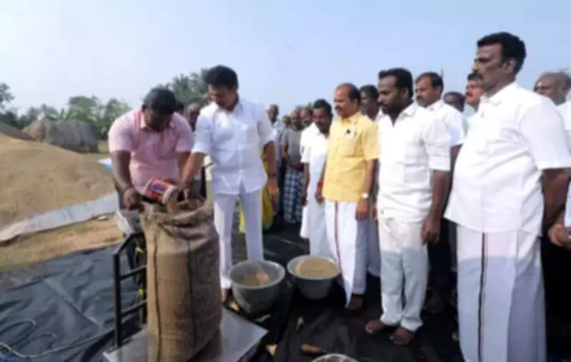 Trichy Gets New Paddy Procurement Centre as Harvest Season Gains Momentum
