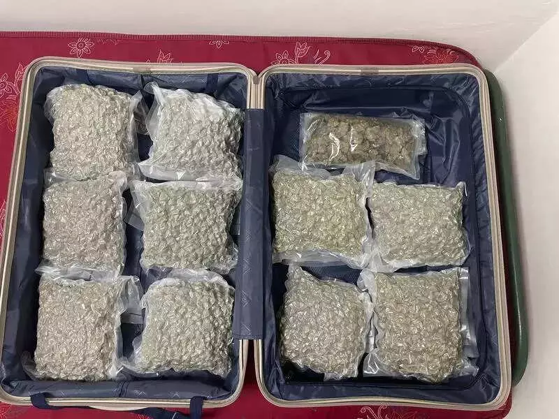 Trichy Police Seize 2 Kg Ganja, Arrest Smuggler in Ramji Nagar Raid