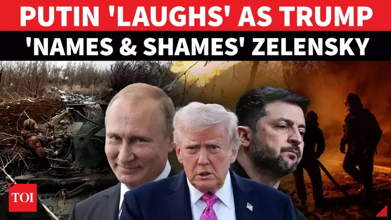 Trump Blames Zelensky for Blocking Peace as Putin Issues Time Ultimatum to Ukraine