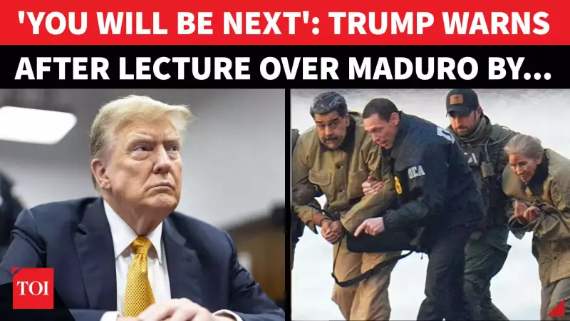 Trump Boasts of 'Brilliant' Venezuela Raid, Warns Rivals of US Military Might