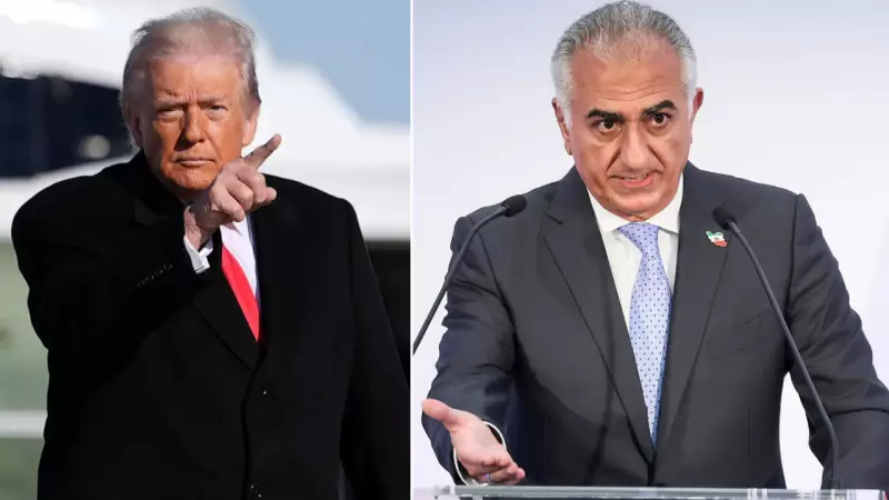 Trump Calls Iranian Exile Pahlavi 'Very Nice' But Questions His Support Inside Iran