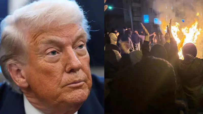 Trump Claims Iran Halts Executions Amid Crackdown, US Considers Response