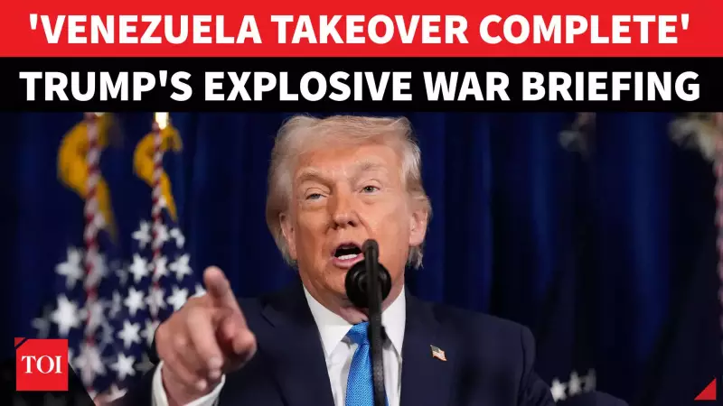Trump Defends Venezuela Capture, Announces Takeover of Oil Reserves in Press Grilling