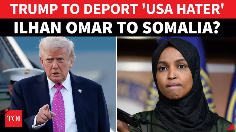Trump Demands Jail for Ilhan Omar Over $19 Billion Somali Fraud Claims
