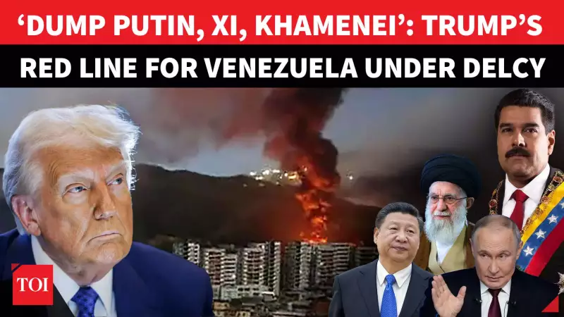 Trump Demands Venezuela Expel China, Russia, Iran, Cuba Advisers Post-Maduro