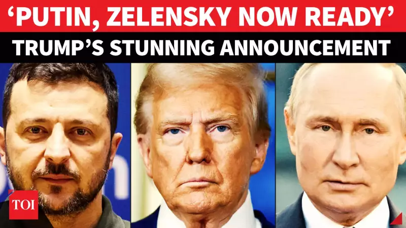 Trump Hints at Ukraine Peace Progress After Zelensky Meeting, Notes Stumbling Blocks Remain