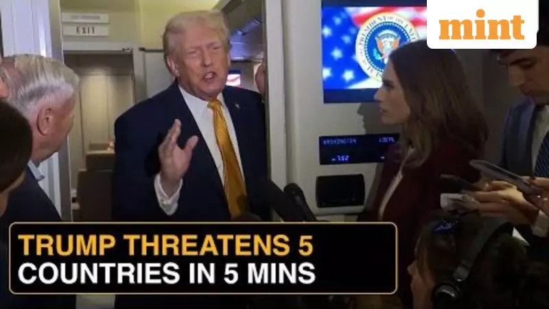 Trump Issues Multiple Threats: India Faces Tariffs Over Russian Oil Imports