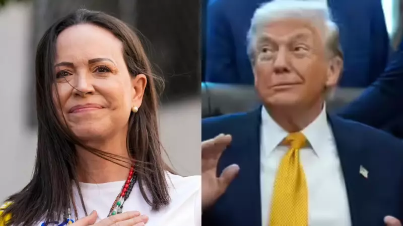 Trump Meets Venezuelan Opposition Leader Machado Amid US Policy Uncertainty