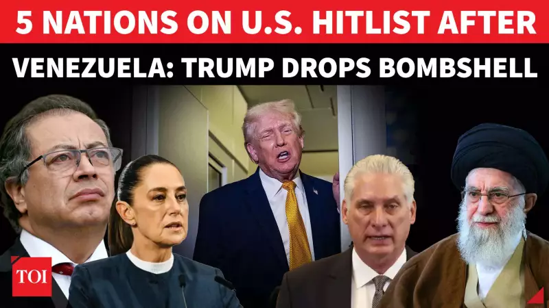 Trump Names 5 Nations For Potential US Action After Maduro's Seizure