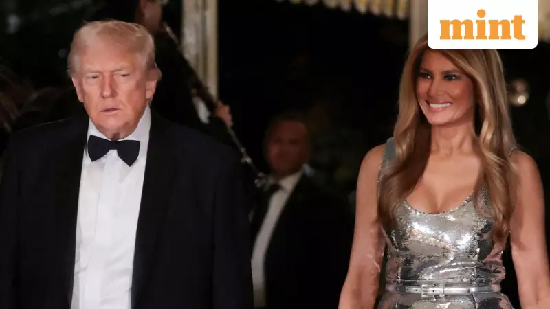 Trump Rings in 2026 at Mar-a-Lago, Calls for World Peace, Auctions Jesus Painting for $2.75M