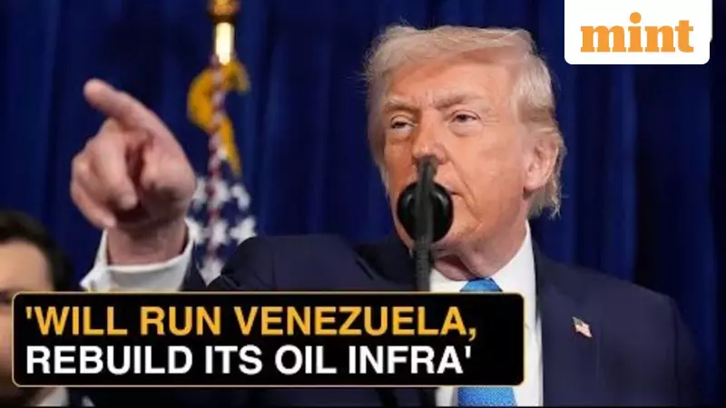 Trump Seizes Venezuela Oil, Vows US to 'Run' Nation After Maduro's Fall