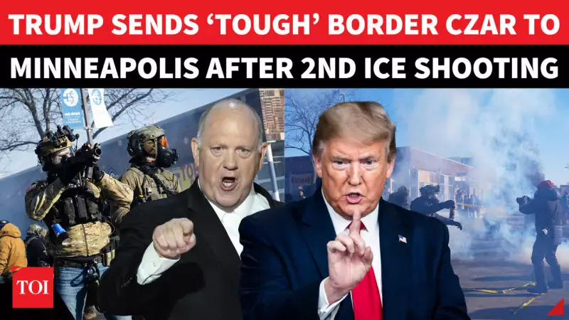 Trump Sends Border Czar Tom Homan to Minnesota Amid ICE Protests and Investigations