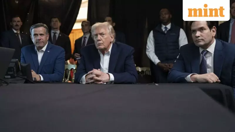 Trump Shares Photos of Venezuela Operation Monitoring, Claims Maduro Captured