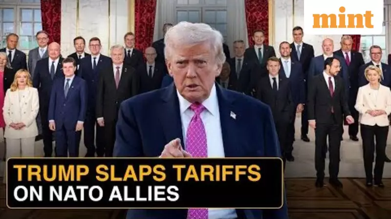 Trump Slaps 10% Tariffs on NATO Allies as Europe Supports Denmark in Greenland Row
