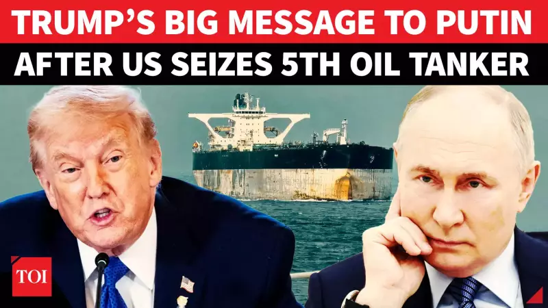 Trump Tells Putin 'US Is Open For Business' After 5th Oil Tanker Seized Near Venezuela