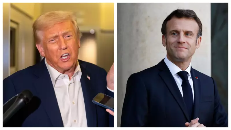 Trump Threatens 200% Tariff on France After Macron Questions Gaza Stance