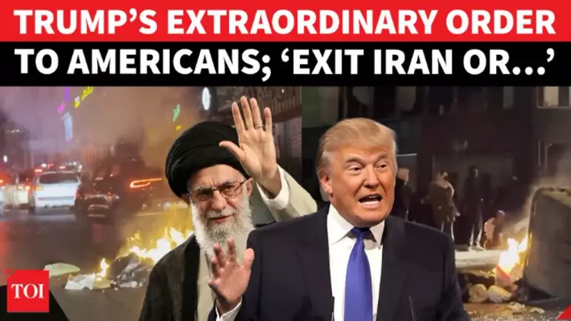 Trump Threatens Iran, Blackmails India & China With Tariffs Ahead of Attack