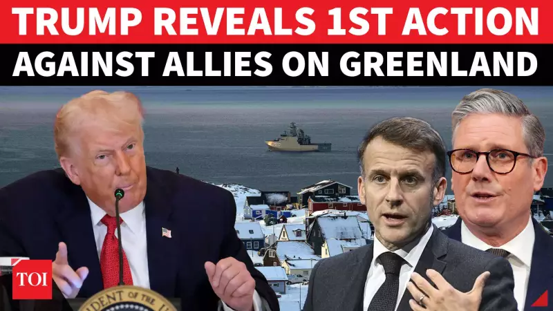 Trump Threatens NATO Allies With Tariffs Over Greenland Acquisition Push
